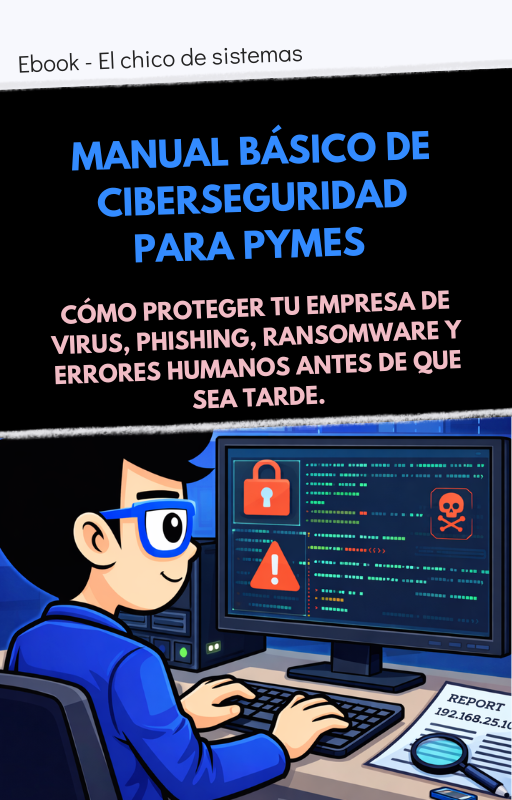 Portada del Manual básico de ciberseguridad para PYMES